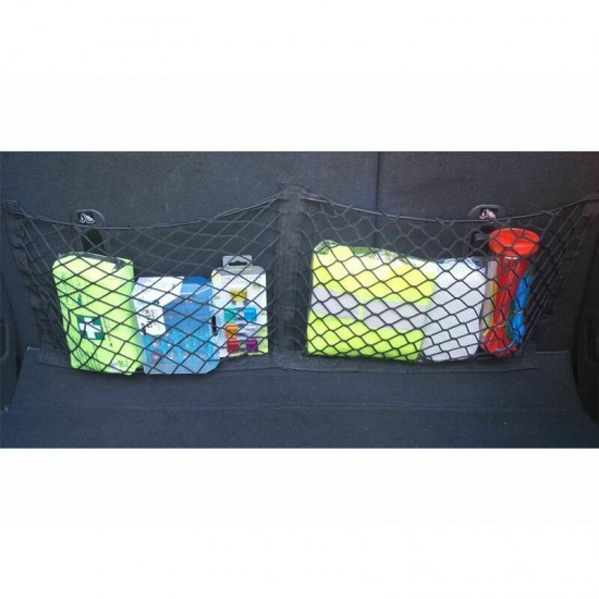 Siets bagāžas glabāšanai ar diviem nodalījumiem, 30+30x30cm