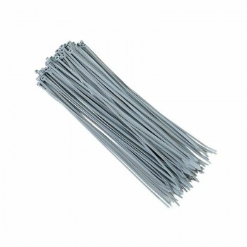 Plastmasas savilcēji, pelēki, 300x3.6mm