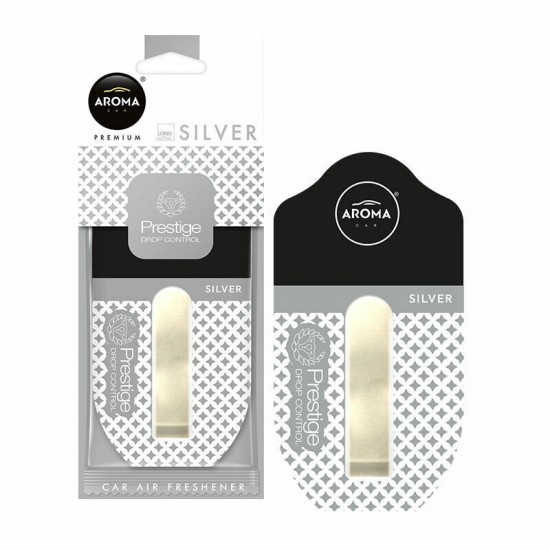 Aroma Car Gaisa atsv. Prestige Drope C, Silver