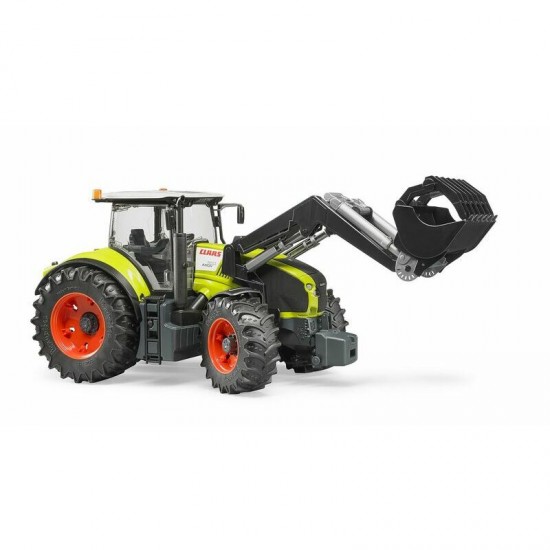 Rotaļlieta traktors Claas Axion 950 ar frontālo iekrāvēju