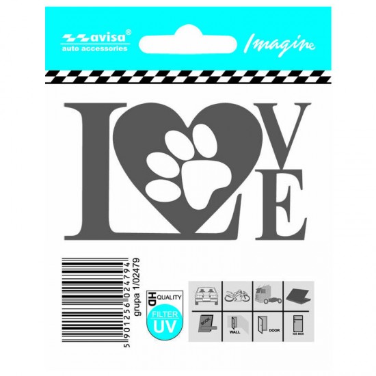 Love ar pēdiņu, sudraba