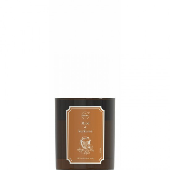 Aroma Aromātiskā svece Herbarium 160g, Medus & Kurkuma