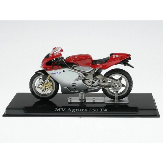 Modelīši - Motocikls MV Agusta 750 F4, 1:24, Atlas