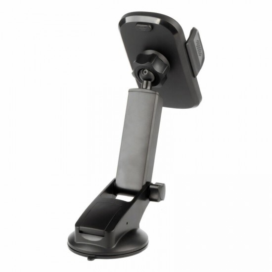 Telefona turētājs, salokāms, izbīdāms, ar piesūcekni