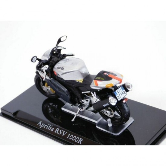 Modelīši - Motocikls Aprilia RSV 1000R, 1:24, Atlas
