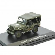 Modelīši - Jeep Willys 4x4 Soft top, Cararama,1:43