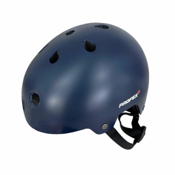 Velo ķivere BMX bērnu, tumši zila, izmērs S