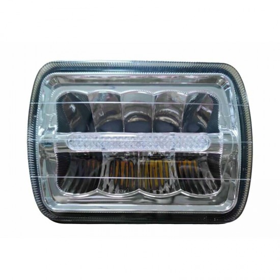 Darba lukturis 9LED 7'', 10-30V, 45W, tuvās/tālās/DRL