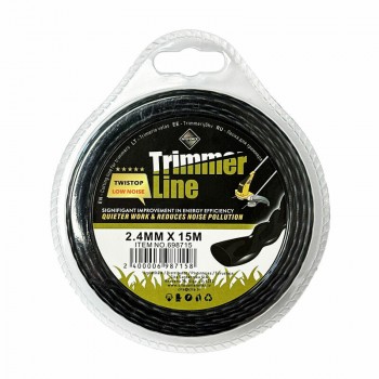 Aukla trimmerim vīta 2,4mmx15m