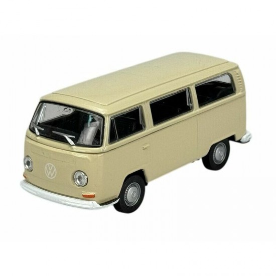 Modelīši VW Bus T2 1972, bēšs, 1:34, Welly
