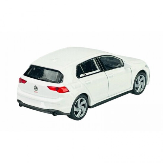 Modelīši VW Golf 8 GTI, balts, 1:34, Welly