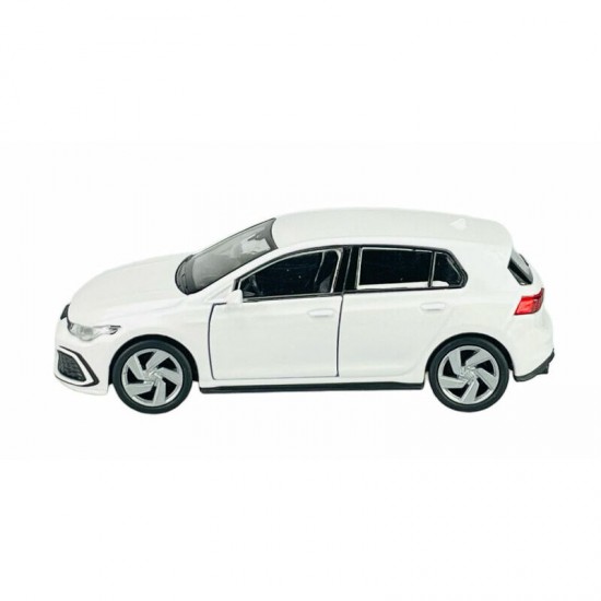 Modelīši VW Golf 8 GTI, balts, 1:34, Welly