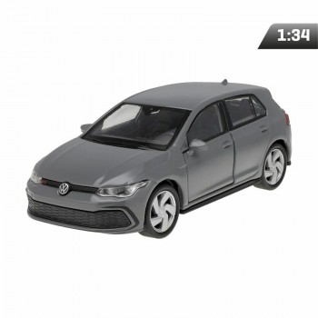 Modelīši VW Golf 8 GTI, pelēks, 1:34, Welly