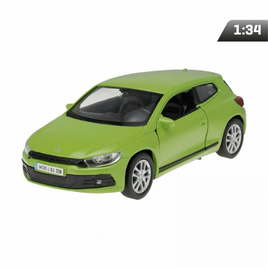 Modelīši VW Scirocco, zaļš, 1:34, Welly