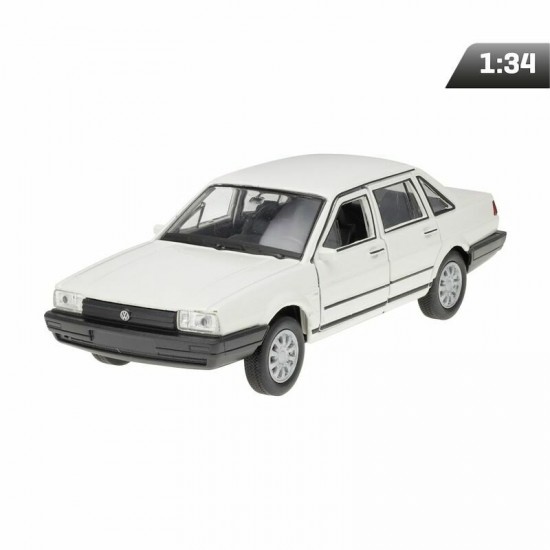 Modelīši VW Santana, balts, 1:34, Welly