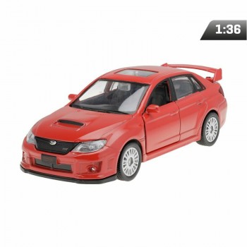 Modelīši Subaru WRX STi 2010, sarkans, 1:32, RMZ