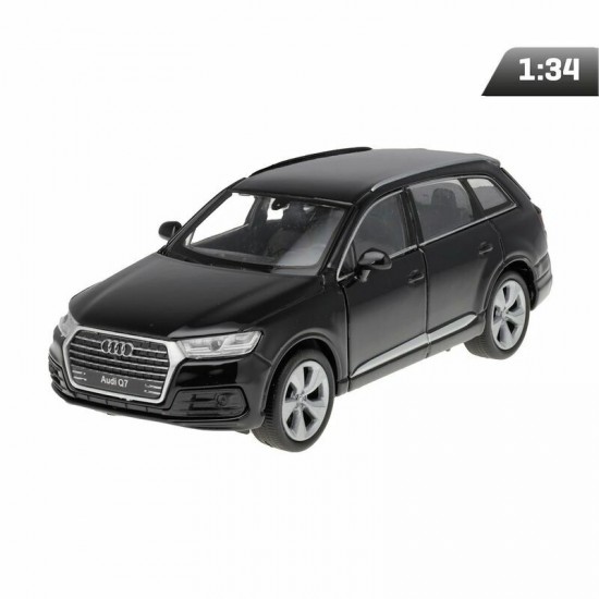 Modelīši Audi Q7 2015, melns, 1:34