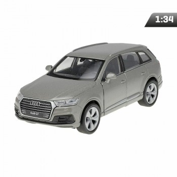 Modelīši Audi Q7 2015, pelēks, 1:34