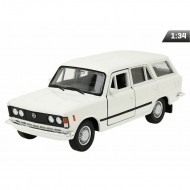 Modelīši FIAT 125P kombi, balts, 1:34, Welly