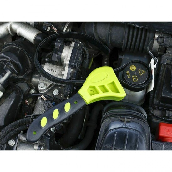 Eļļas filtra atslēga ar siksnu, universāla, 35-150mm