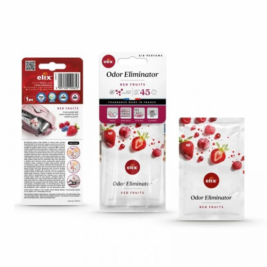 Nepatīkamu aromātu novērsējs GEL sachet, 45 dienas, Red Fruit