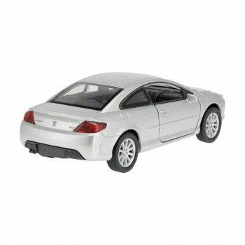 Modelīši Peugeot Coupe 407, sudrabs, 1:34, Welly