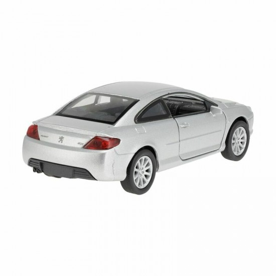 Modelīši Peugeot Coupe 407, sudrabs, 1:34, Welly