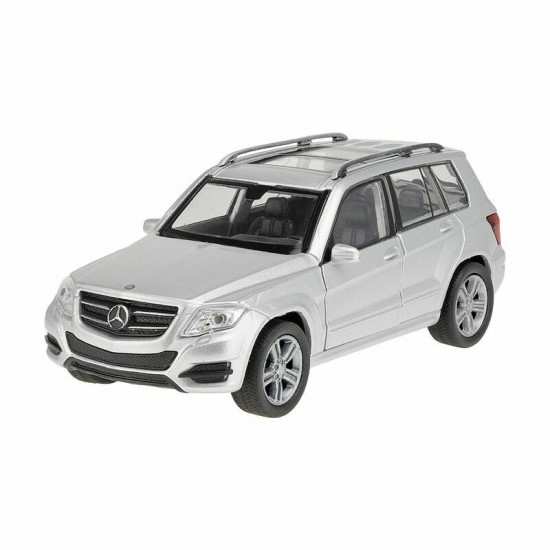 Modelīši Mercedes-Benz GLK, sudrabs, 1:34, Welly