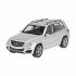 Modelīši Mercedes-Benz GLK, sudrabs, 1:34, Welly