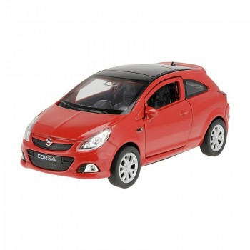 Modelīši Opel Corsa, sarkans, 1:34, Welly