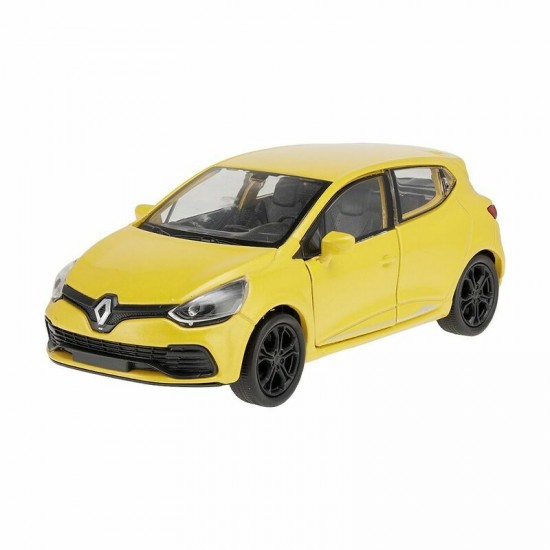 Modelīši Renault Clio, dzeltens, 1:34, Welly