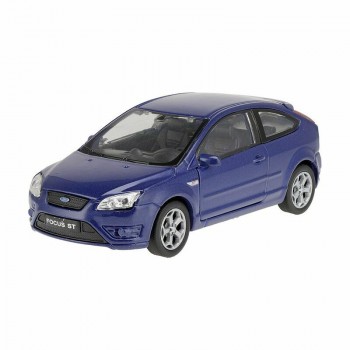 Modelīši Ford Focus ST, zils, 1:34, Welly