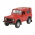 Modelīši Land Rover Defender, sarkans, 1:34, Welly