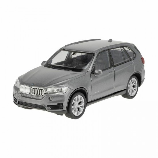 Modelīši BMW X5, sudrabs, 1:34, Welly