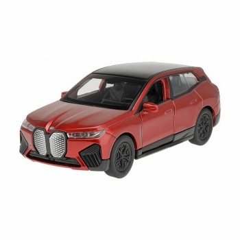 Modelīši BMW iX, sarkans, 1:34, Welly