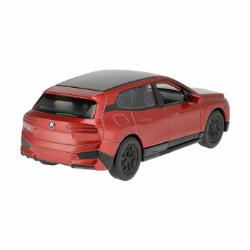 Modelīši BMW iX, sarkans, 1:34, Welly
