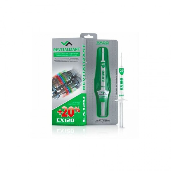 Revitalizants EX120 manuālajām pārnesumkārbām un redukt, 8ml