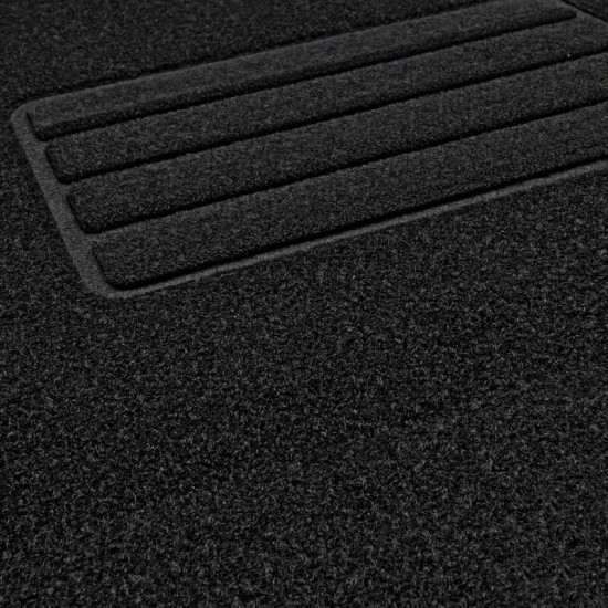 Paklājiņu komplekts, auduma, melns, 4.gab. universāls4