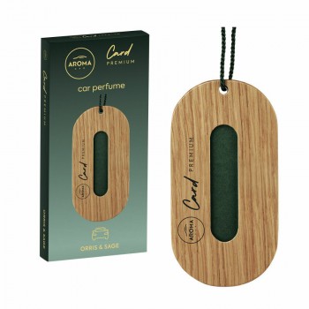 Aroma Car Premium Card gaisa atsvaidzinātājs, Orris&Sage