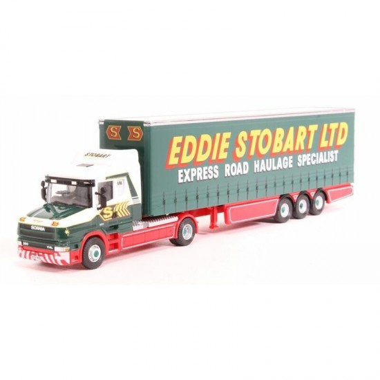 Modelīši - Scania T Cab ar puspiekabi Stobart, 1:76, Atlas