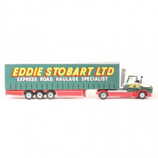 Modelīši - Scania T Cab ar puspiekabi Stobart, 1:76, Atlas