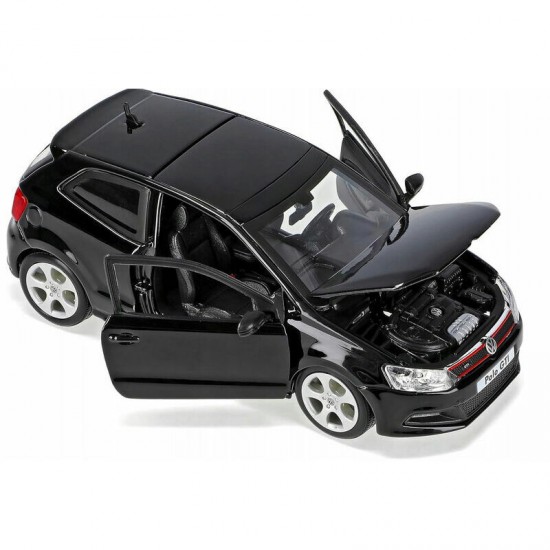 Modelīši - VW Polo GTI Mark5, 2010, 1:24, Burago, melns