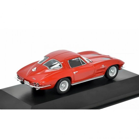 Modelīši - Chevrolet Corvette Sting Ray Coupe C2, 1963, Atlas, 1:43
