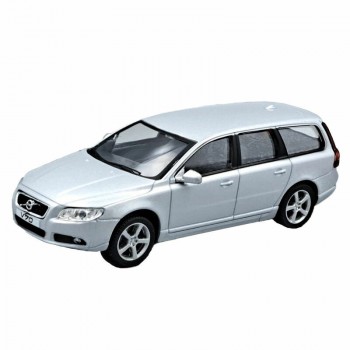 Modelīši - Volvo V70, 2009, sudrabs, Cararama, 1:43