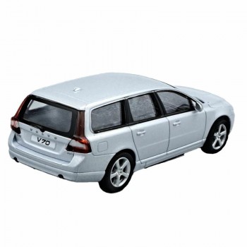 Modelīši - Volvo V70, 2009, sudrabs, Cararama, 1:43