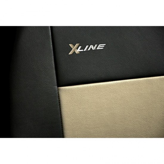 Priekšējo sēdekļu pārvalki, X-Line 1+1, bēšs