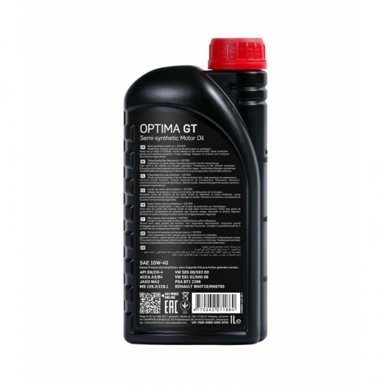 CHEMPIOIL Motoreļļa Optima GT 10W-40, 1L