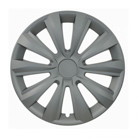 Dekoratīvā uzlika diskam Delta sudrabs,16 collas, 1.gab.