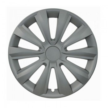 Dekoratīvā uzlika diskam Delta sudrabs,15 collas, 1.gab.