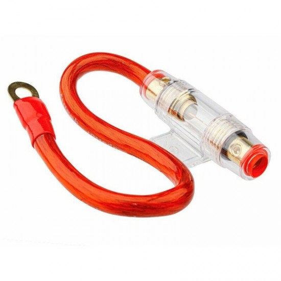 Drošinātājs auto audio sistēmai ar vadu 30cm, 60A